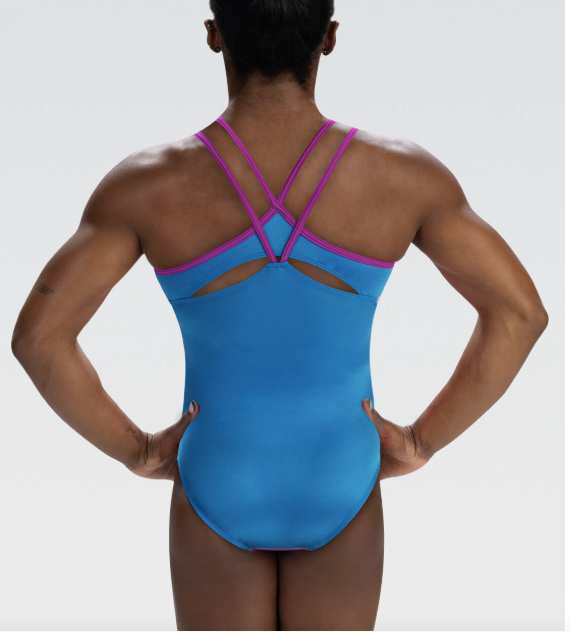 Simone Biles Glittering Tank Leotard Style #E5055