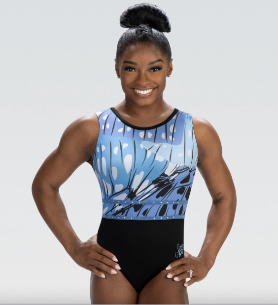 Simone Biles Monarch Spirit Tank Leotard Style #E5099