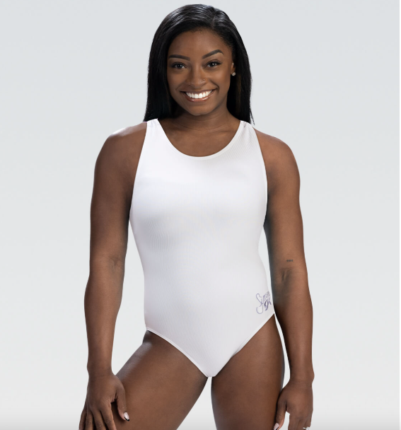 Simone Biles Glory Rib Tank Leotard Style #E5100